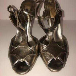 Valentino bronze sandals